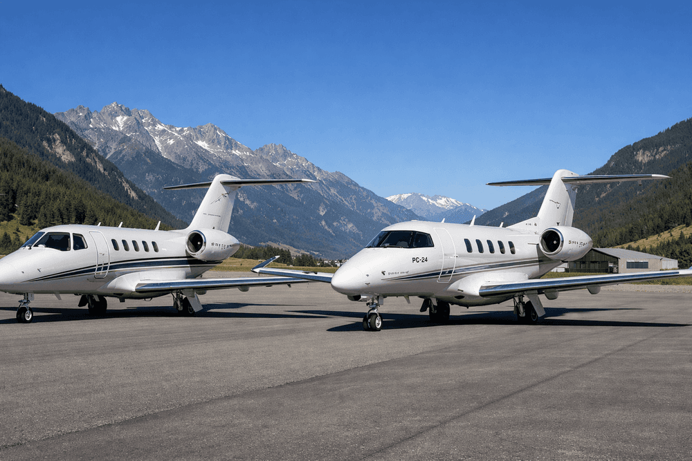 Cessna Citation CJ4 vs Pilatus PC-24: Light Jets for Business