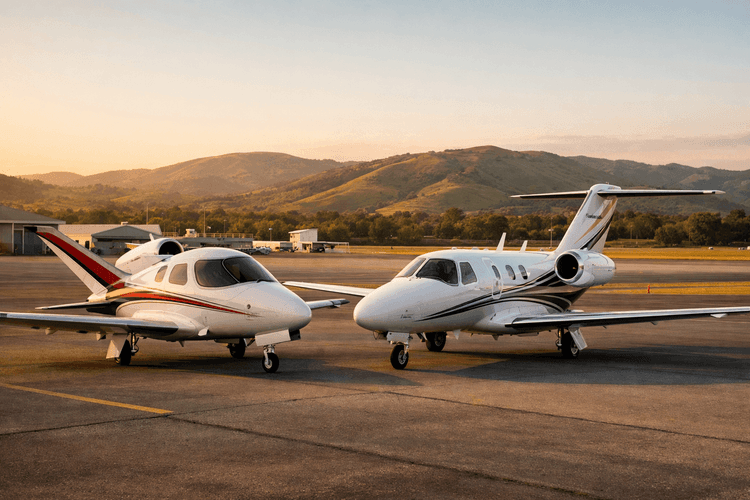 Cirrus Vision SF50 vs Cessna Citation M2: Entry-Level Jets