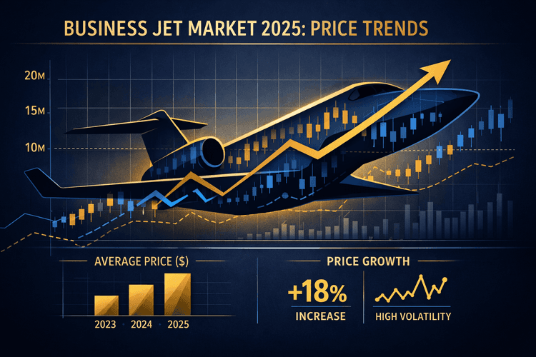 Business Jet Market in 2025: Price Trends and Forecasts